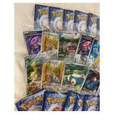 Collection of 25+ Sealed Pokemon Trading Cards - Holo Rare Edition Pack