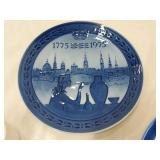 Royal Copenhagen Collectible Plates Set