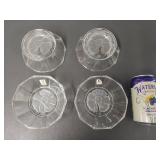 Sasaki Crystal Glass Bowls Set of 4