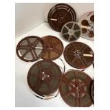 Vintage 1950s Metal Movie REELS Old Films