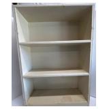 Vintage Solid Wood Small Bookshelf Display Shelf Painted White