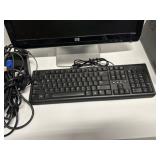 LENOVO & HP 3 Component COMPUTER System Including Windows 10 Tower, 20" Monitor & a Keyboard