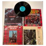 Vintage SCOTTISH Vinyl LP Records Dragoon Band - Qty 5