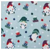 NEW Member’s Mark Holiday Plush Throw, 60” x 70” - Festive Gnomes