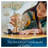 NEW LEGO Harry Potter Dobby The House-Elf Building Toy Set, Build and Display Model of a Beloved Character from The Harry Potter Franchise, for 8 Year Old Boys