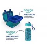 NEW Bentgo Kids Prints Lunch Box & Water Bottle Set - Sharks