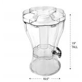 NEW Buddeez Serve-Top Beverage Dispenser with Ice-Cone 3.5 Gallon