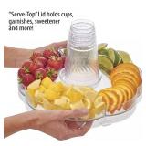 NEW Buddeez Serve-Top Beverage Dispenser with Ice-Cone 3.5 Gallon