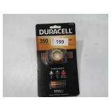 NEW Duracell 350 Lumen Focusing LED Headlamp - Comfortable and Ultra-Strong Design with 3 Modes and 3-AAA Batteries Included