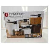 New ProKeeper 6-piece Bakers Storage Set