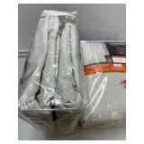 2 New Open Box 2 Packs (4 Curtains Total) of SUNBLK Total Blackout Curtains Panels are 52" x 84 - Bradley Birch