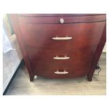 Brighton Two Drawer Nightstand in Cinnamon