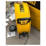 DEWALT 24 in. Heavy-Duty Drum Fan with Extra Long 12 ft. Power Cord and Stepless Speed Control