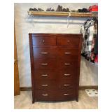 Brighton Seven Drawer Chest in Cinnamon.