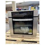 Empava 24 in. Single Electric Wall Oven With Convection Fan in Stainless Steel - Retail $669.21