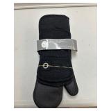 Set of 4 Kitchaide 2 Oven Mitts and 2 Hot Pads - Black