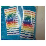 New 2 Pack of Loft Q Youth Beach Towels - Unicorn