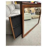 Huge Bathroom / Vanity Mirror with side pop out storage Unit & Folding Super Magnify Mirror