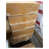 5 24 Packs / 120 EuroFence 0.41 ft. H x 5.91 ft. W Euro Style Oxford Grey Tongue and Groove Composite Fence Board - Retail $4101.60