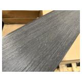 5 24 Packs / 120 EuroFence 0.41 ft. H x 5.91 ft. W Euro Style Oxford Grey Tongue and Groove Composite Fence Board - Retail $4101.60