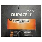 New 30 Pack of Duracell Power Boost AAA Batteries - Packaging Error