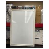 White Board With Dry Erase Markers / Eraser