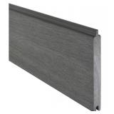 5 24 Packs / 120 EuroFence 0.41 ft. H x 5.91 ft. W Euro Style Oxford Grey Tongue and Groove Composite Fence Board - Retail $4101.60