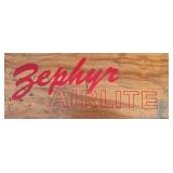 Vintage Zephyr Airlite Wooden Cart