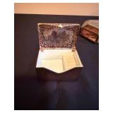 Collection of Decorative Trinket Boxes and Pouch Set