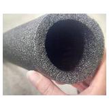 1 case of 60 Black Foam Pipe Insulation Tubes - ID 2" Inch