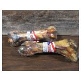 Set of 2 Best Buy Bones USA 8" Smoked Pork Bone