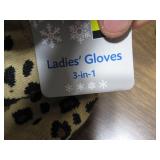 Set of 6 Ladies 3-in-1 Gloves Sets