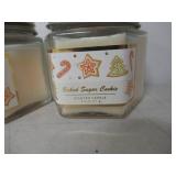 Mixed Lot of 5 Holiday Scented Candles-4.1 oz & 2.5 oz