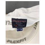 36 Brand New Yupoong White/Navy Hats Small/Medium *A