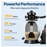 VIVOHOME 12 Inch Sand Filter Pump w/Timer *B