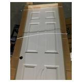 (2) 30" x 80" 6 Panel Hollow Core Interior Doors