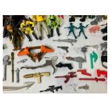 Vintage Action Figures - Starcom Playsets, Star Trex, Small Weapons, Variety of Action Figures