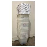 Sterilite 20qt  Clear View Totes - 20 pcs