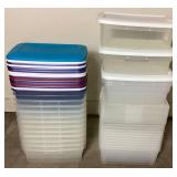 Bundle of 30 - 12qt Clear View Storage Totes/Bins