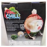 Holiday Fun Mr. Chill Animated Snowball Singing Talking Built In Speaker New