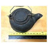 Antique Cast Iron Teak Kettle