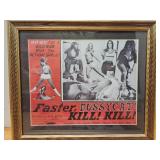 2 Different Framed Posters for the Film "Faster, Pussycat! Kill! Kill!"