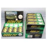 Lot of Golf Balls and Tees including Dunlop DDH III and DDH IV