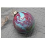 Christmas Ornament Storage Box with Assorted Vintage Holiday Ornaments