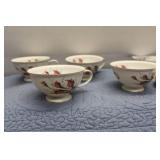 Vintage Rosenthal Porcelain Tea Set with Serving Plates - AIDA Pattern