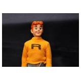 Vintage Archie Doll with Orange Sweater and Jeans