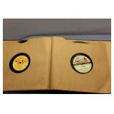 Collection of 4 Vintage Record Albums with Vinyl Records