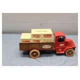 Set of 3 Vintage Die-Cast Toy Trucks - True Value, Texaco, and McGrath Bakeries