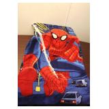 Spider-Man Fleece Blanket Set with Drawstring Storage Bag