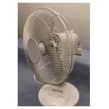 Used Table Fan with Adjustable Speeds and Tilt Head